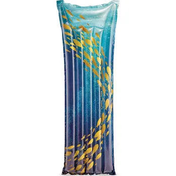 INTEX Fashion nafukovací lehátko o rozměrech 183 x 69 cm, rybky