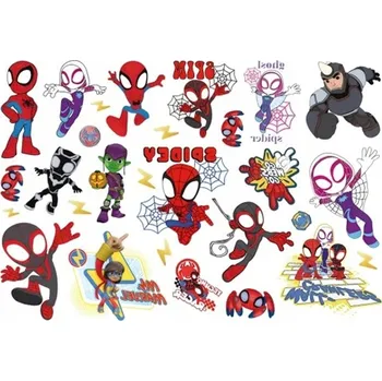 Odstranitelné tetování Smyvatelné tetování pro děti Avengers Spider-Man Spidey - Dočasné tetovačky
