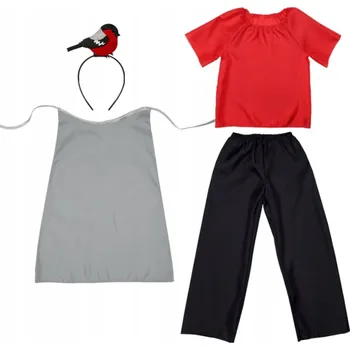 Karnevalový kostým KOSTÝM STEHLÍK PTAČÍ KOSTÝM ČELENKA VELIKOST 134-140