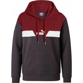 Pánská mikina 3318 PÁNSKÁ MIKINA PUMA KLOKANKA S KAPUCÍ BAVLNĚNÁ POWER ZATEPLENÁ S