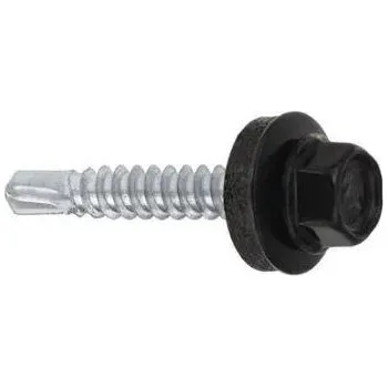 Šroub Střechy Petr Samovrtný šroub TEX 4,8x19mm sešívák Barva: hnědá RAL 8019