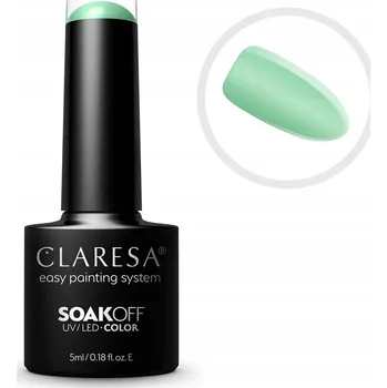 Lak na nehty Hybridní lak barevný lak Claresa Odstíny zelené