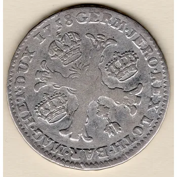 František I. Štěpán Lotrinský – 1/2 tolar křížový 1758, Rakouské Nizozemí 14,53 g