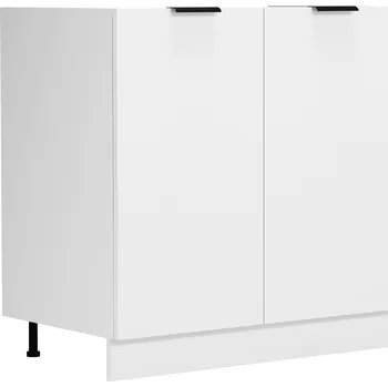 VCM Dřezová skříňka 80 cm "Fasola", bílá 496890