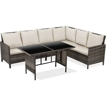 Zahradní sestava BestBerg BBRF-1092BR hnědá