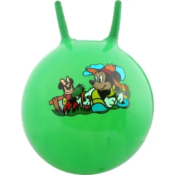 Gymnastický míč Merco Hom Jump skákací gymnastický míč zelená POUZE 65 cm (VÝPRODEJ)