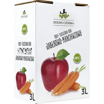 NFC šťáva jablko-mrkev 100% Dolina Czerska karton 3L