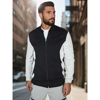 Pánská mikina Pánská mikina rozepínací s stojáčkem černá