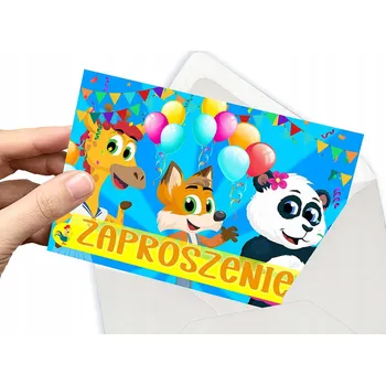 Pozvánka ZPÍVAJÍCÍ POZVÁNKA K NAROZENINÁM DÍTĚTE + OBÁLKA DÁREK