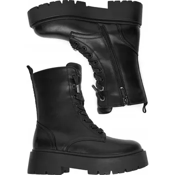 Dámská obuv Nine West dámské černé boty CEO-RAIDA-01