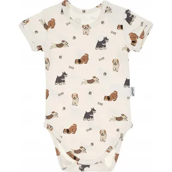 Kojenecký body Dětské body Nicol s krátkým rukávem Kojenecké pejsci , vel. 86