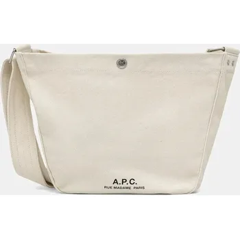 Kabelka Kabelka A.P.C. besace journal small PSAJZ.M67010 béžová 01X, vel. ONE SIZE