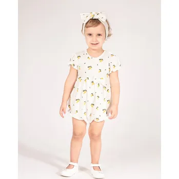 Dívčí letní overal s citronky Nicol, vel. 56