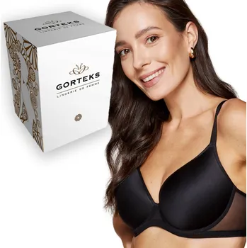 Podprsenka GORTEKS Madlene podprsenka vyztužená hladká černá 80F