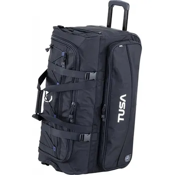 Cestovní taška Taška na kolečkách Tusa ROLLER DUFFEL BAG černá