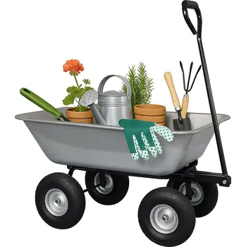 Zahradní vozík Zahradní vozík 3 v 1 se sklápěcím korbou, nosnost až 250 kg, pozinkovaná ocel