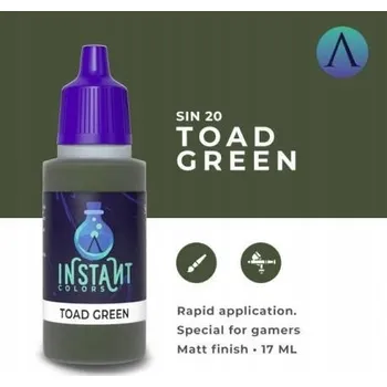 Vodová barva Akrylová Barva Scale75 ScaleColor Instant Toad Green 17 ml