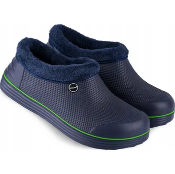 Pracovní obuv HOLÍNKY PÁNSKÉ ZATEPLENÉ krátké pěnové zimní lehké nazouváky EVA 38