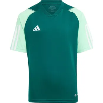 Dívčí tričko Dětský soutěžní dres adidas Tiro 23 zelený HU1300 128CM