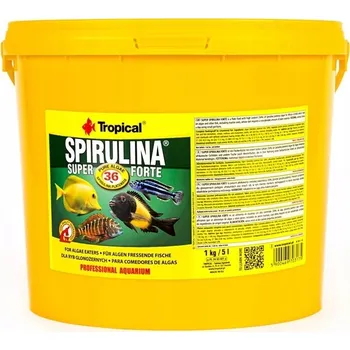 Krmivo pro rybičky Vločkové Krmivo pro ryby Tropical Super Spirulina Forte 1 kg