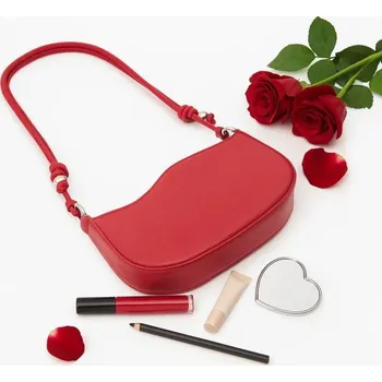 Kabelka Sinsay - Kabelka typu hobo - červená - 237GK-33X - 237GK-33X-ONE