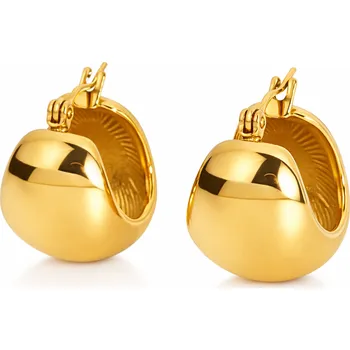 Náušnice ELENYS Bold – pozlacené náušnice 18K žluté zlato pozlacené náušnice 18K žluté zlato