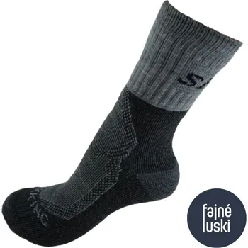 Pánské ponožky Vlněné funkční ponožky pro turistiku a volný čas 41-42