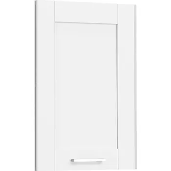 Obývací stěna VCM Rohová nástěnná skříňka „Colura“, bílá 496628