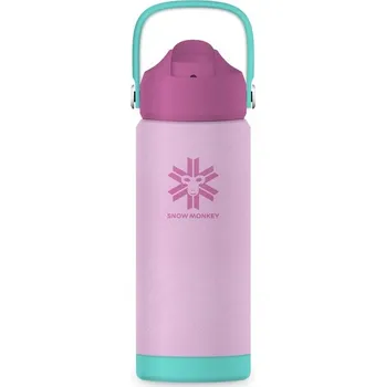 Termoska Dětská termoska Snow Monkey Kids 530 ml Barva: růžová