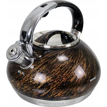 Varná konvice Konvice tradiční ocelová Kinghoff 3 l černá