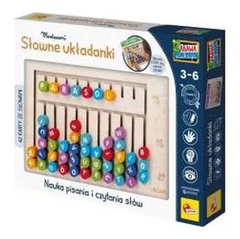 Desková hra Montessori Słowne układanki