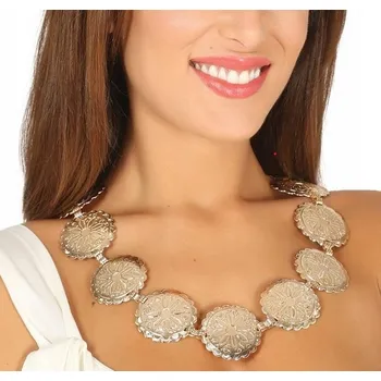 Náhrdelník GUIRCA ORIENTÁLNÍ BIŽUTERIE: NÁHRDELNÍK S VELKÝMI MEDAILONY