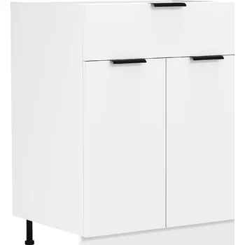 VCM Spodní skříňka se zásuvkou 60 cm „Fasola“, bílá 496870