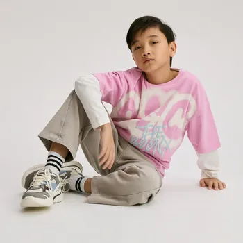 Dětská móda Reserved - Bavlněné kalhoty - světle šedá - 409HK-09X - 409HK-09X-164