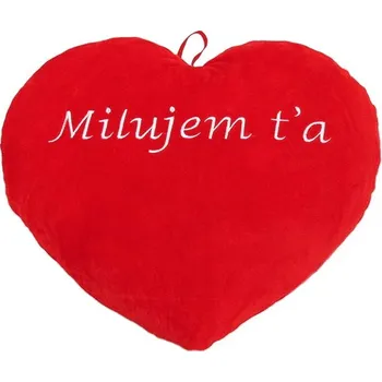 Polštář Vizopol Srdce Milujem ťa,15 cm