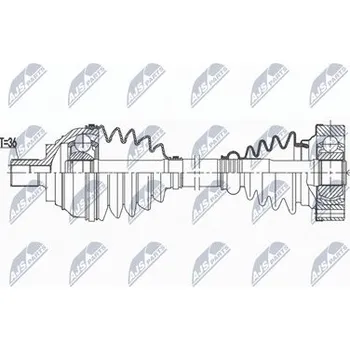 Auto-moto Hnací hřídel - poloosa NTY NPW-VW-172