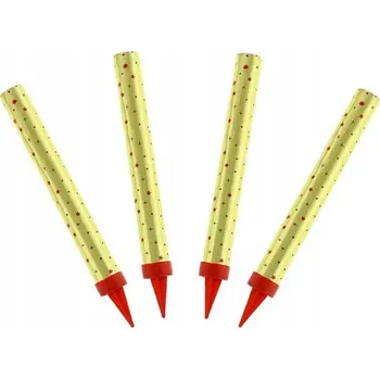 Dortová svíčka FONTÁNA SVÍČKA NA DORT 26cm 4ks