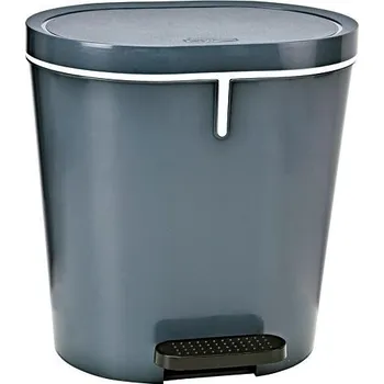 Odpadkový koš Denox Oval 24190.790 8 l antracit