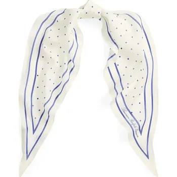 Hedvábný šátek Lauren Ralph Lauren 454P09882 zelená 77X, vel. ONE SIZE