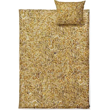 Povlečení Foonka, Povlečení Hayka sláma jednoduché 140 x 200 cm - Formadore
