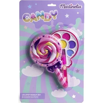 Kosmetická sada Martinelia Candy Sweet Make-Up Lollipop sada dětského make-upu v designu lízátka 1 ks
