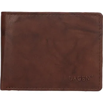 Peněženka Pánská kožená peněženka Lagen 2310008 - hnědá