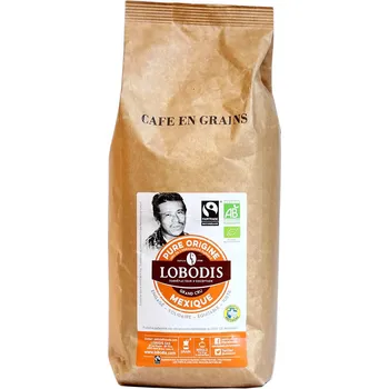 Káva Lobodis Bio zrnková káva z Mexika, 1 kg