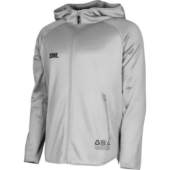 Pánská mikina Zone floorball Hood Zip MODERN grey Mikina s kapucí M, šedá