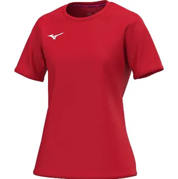 Mizuno Ladies Training Tee Tričko dámské S, červená