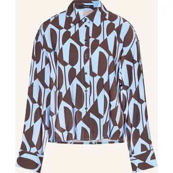 Dámská halenka Opus Dámská Košile Fetro, tmavě modrá / tmavě hnědá, 36