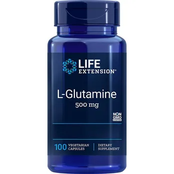 Life Extension L-Glutamine Doplněk stravy s L-glutaminem 100 ks, kapsle