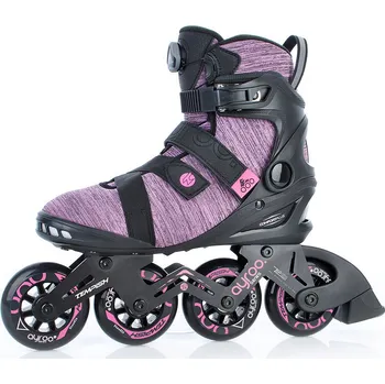 Kolečkové brusle Tempish AYROO TOP LADY Kolečkové brusle černá / fialová, EU 42, 27,2 cm