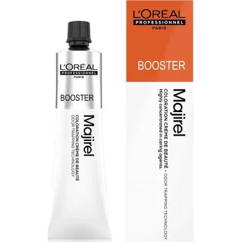 Barva na vlasy L'Oréal Professionnel Majirel Booster koncentrát pro zesílení nebo úpravu tónů barvy 60 ml, Orange