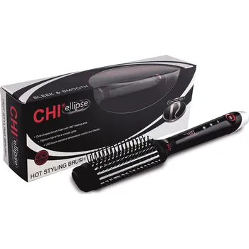 Žehlička na vlasy CHI Ellipse Hot Styling Brush profesionální tepelný kartáč